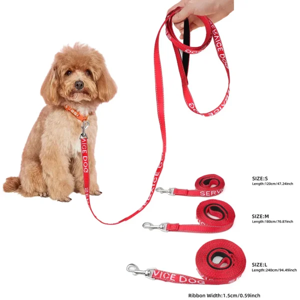 Red Dog Leash For Medium and Small Dog