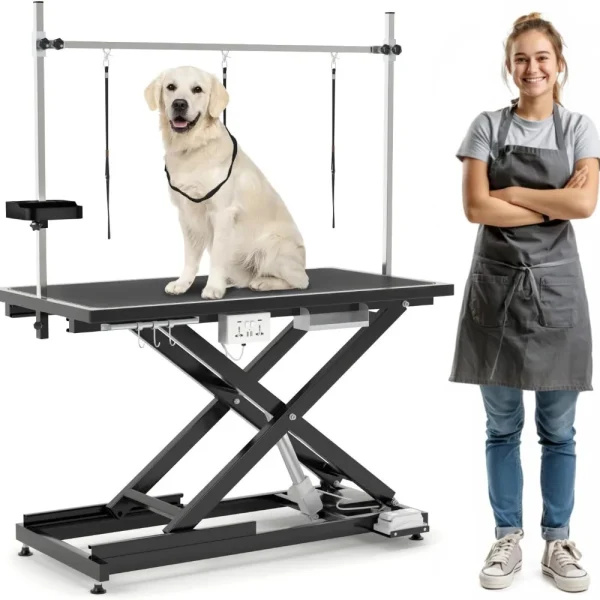 49'' Electric Heavy Duty Dog Grooming Table
