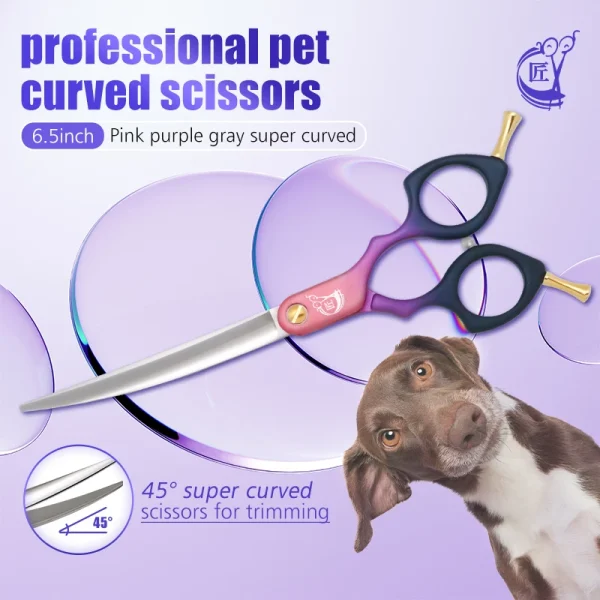 Big Super Curved grooming Scissors